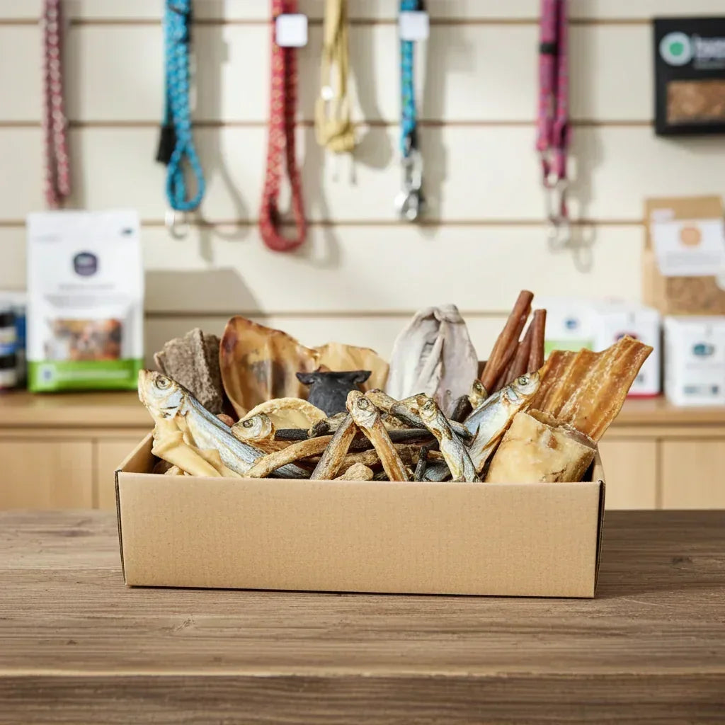60 Piece Bargain Box | 100% Natural Dog Treats