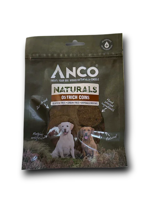 Anco Naturals Ostrich Coins BULK DEAL 12x85g