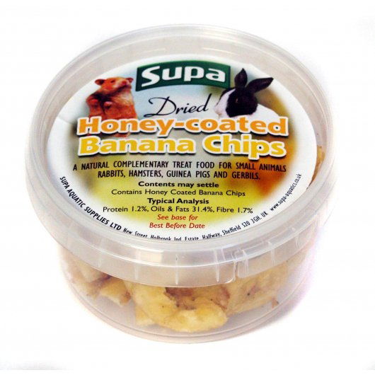 Supa Small Animal Treats Banana Chips 225ml