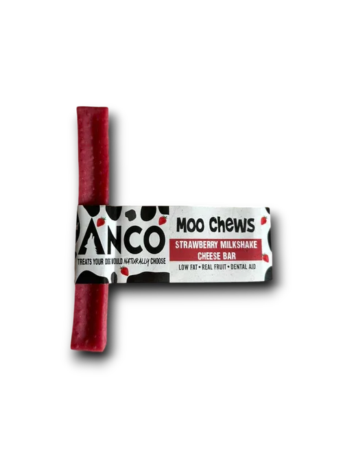 Anco Moo Chew Strawberry Milkshake Cheese Bar Large
