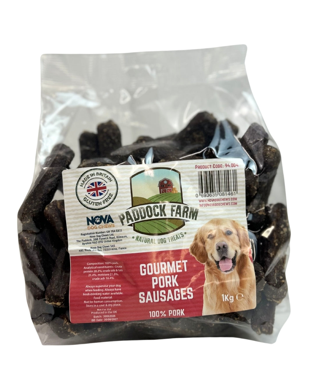 Small Pork Sausages 1kg