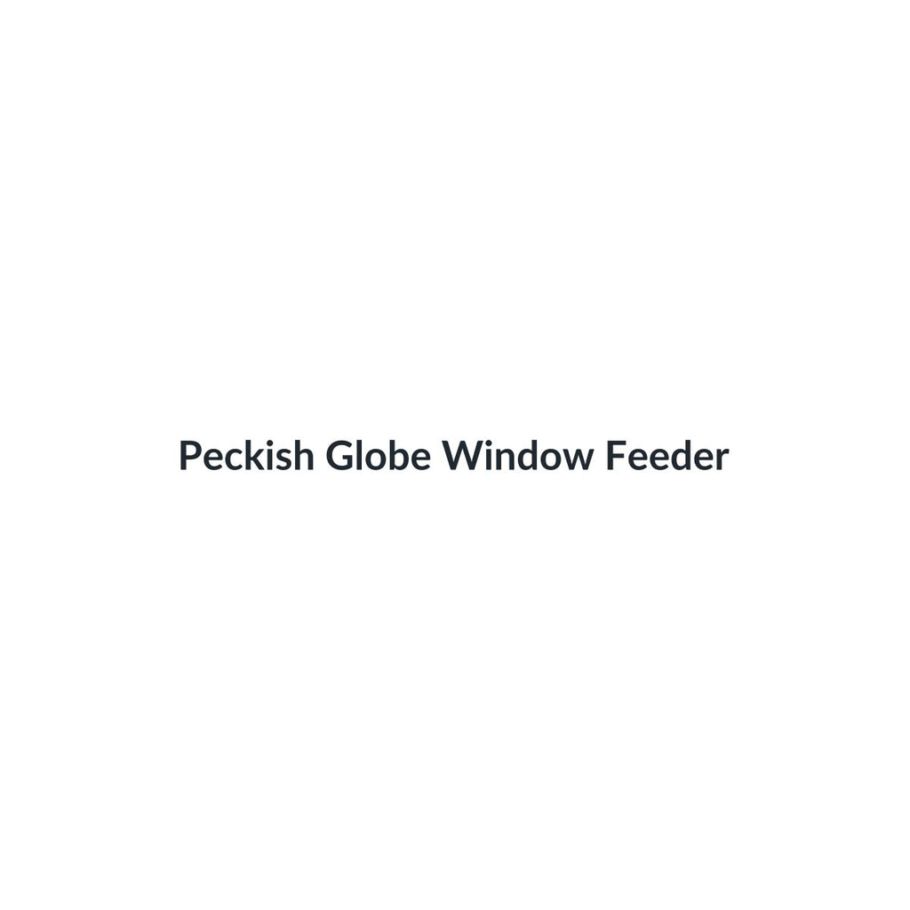 Peckish Globe Window Feeder