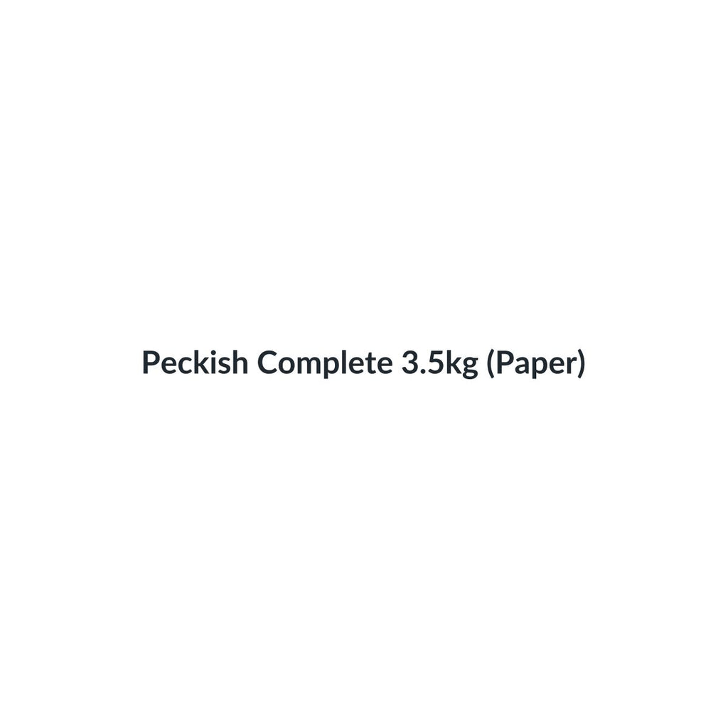 Peckish Complete 3.5kg (Paper)