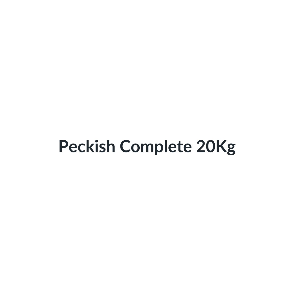 Peckish Complete 20Kg