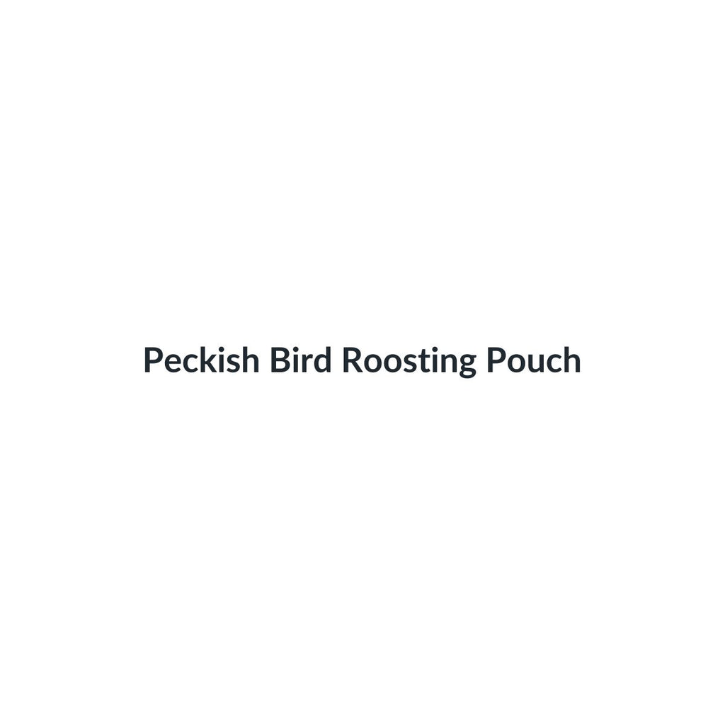 Peckish Bird Roosting Pouch