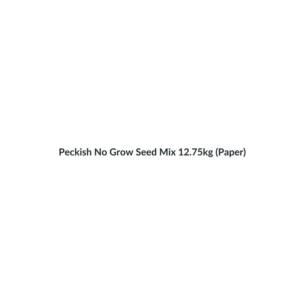 Peckish No Grow Seed Mix 12.75kg (Paper)