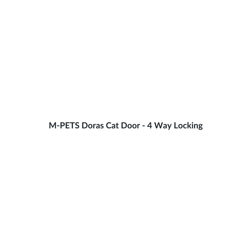M-PETS Doras Cat Door - 4 Way Locking