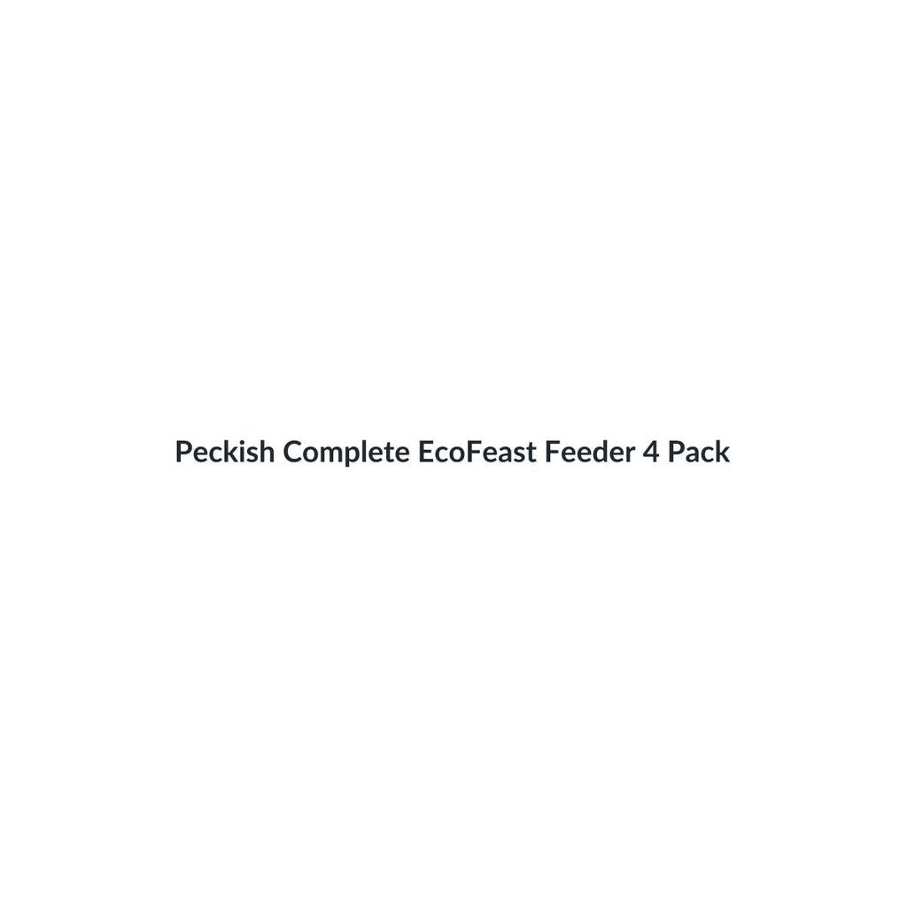 Peckish Complete EcoFeast Feeder 4 Pack