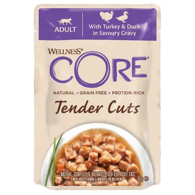 Wellness CORE Cat Wet Adult Signature Selects Boneless Chicken with Chicken Liver Recipe – Case of 24 x 79g
