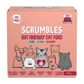 Scrumbles Grain Free Wet Cat Jelly Recyclable Pouch Fish Selection 8x85g