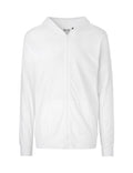 Fairtrade Organic Zipped T-shirt Hoodie: Unisex