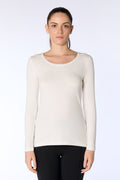 Organic Stretch Long Sleeve T-shirt: Womens