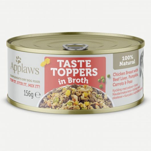 Apls TTN Chicken & Veg In Broth Tin 12 X 156g