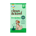 C&K Compostable Poo Bag Rolls 3 rolls x 20 bags