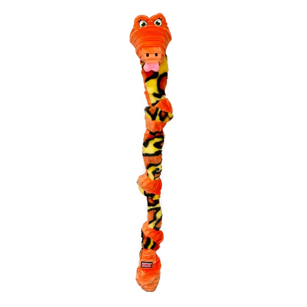 KONG Knots Snake Assorted Dog Toy - Medium/Large