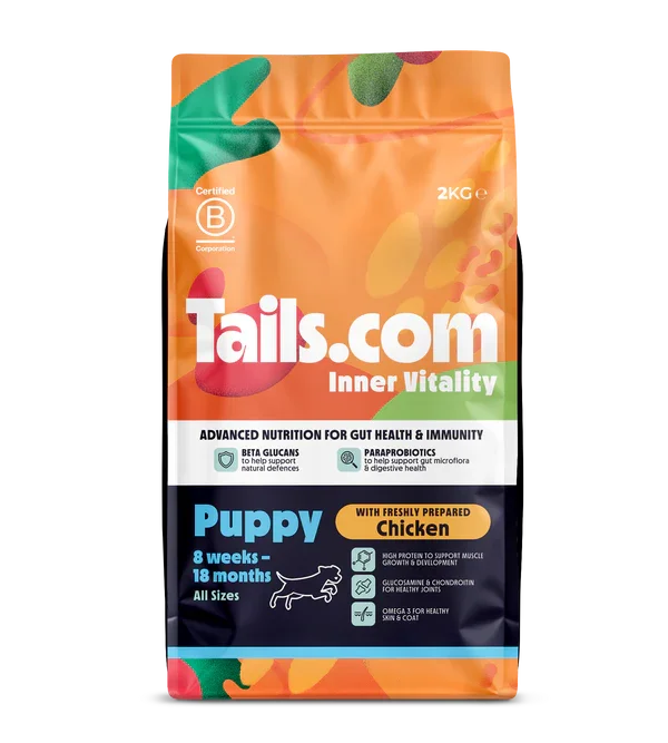 Tails.com Inner Vitality Puppy Chicken Dry Dog Food 2kg