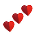 Cath Kidston Hearts & Roses Felt Hearts 3 pk