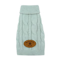 Banbury & Co Rural Retreats Seafoam Knit Dog Jumper Xtra Small