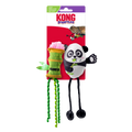 KONG Scrattles Panda 2-pk
