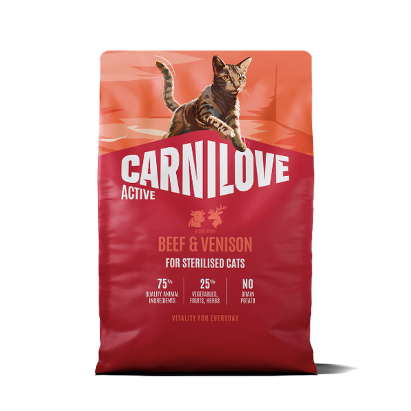 Carnilove Active Beef & Venison Cat 2kg