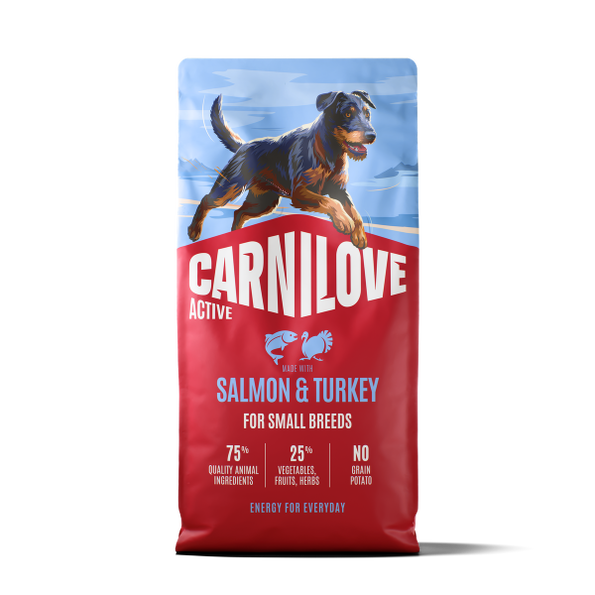 Carnilove Active Salmon & Turkey Small Breed 4kg