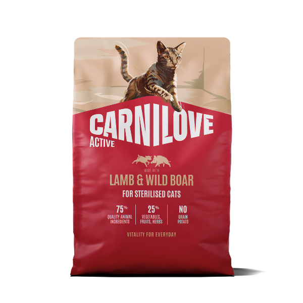 Carnilove Active Lamb & Wild Boar Cat 6kg