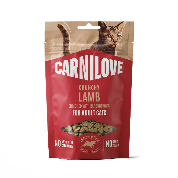 Carnilove Lamb with Blackberries Crunchy Cat Treats (10x50g)
