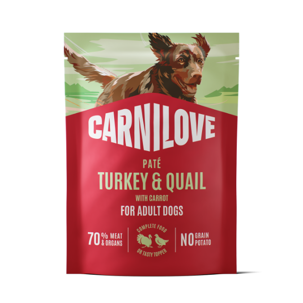 Carnilove Turkey & Quail with Carrot Dog 300g