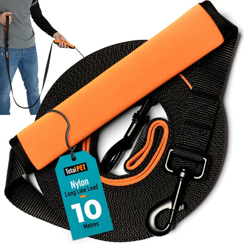 Total Pet Nylon Training Dog Lead 10m - RSP £19.99