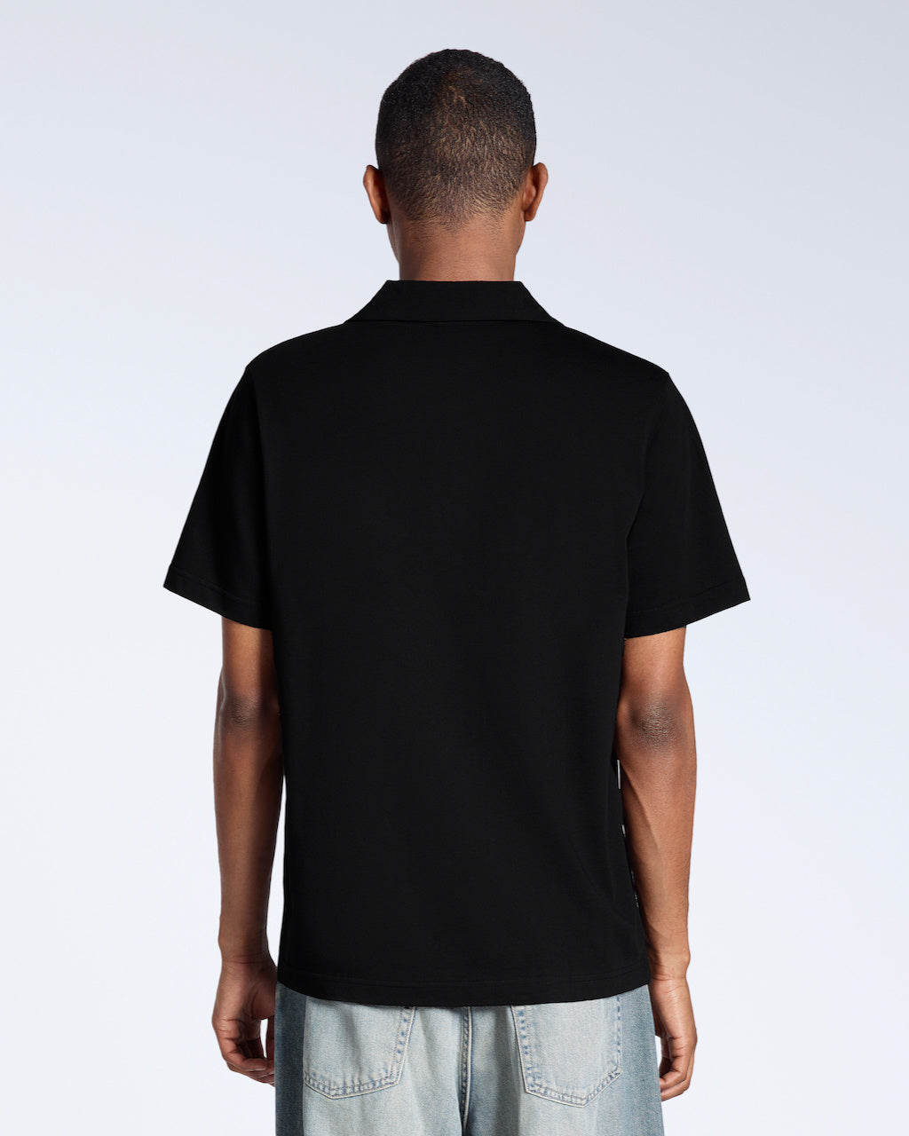 Open Neck Polo