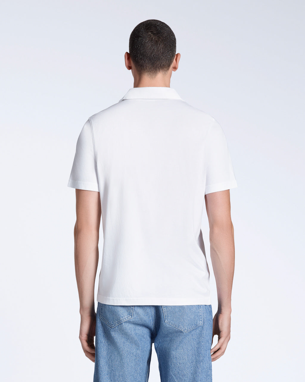 Open Neck Polo