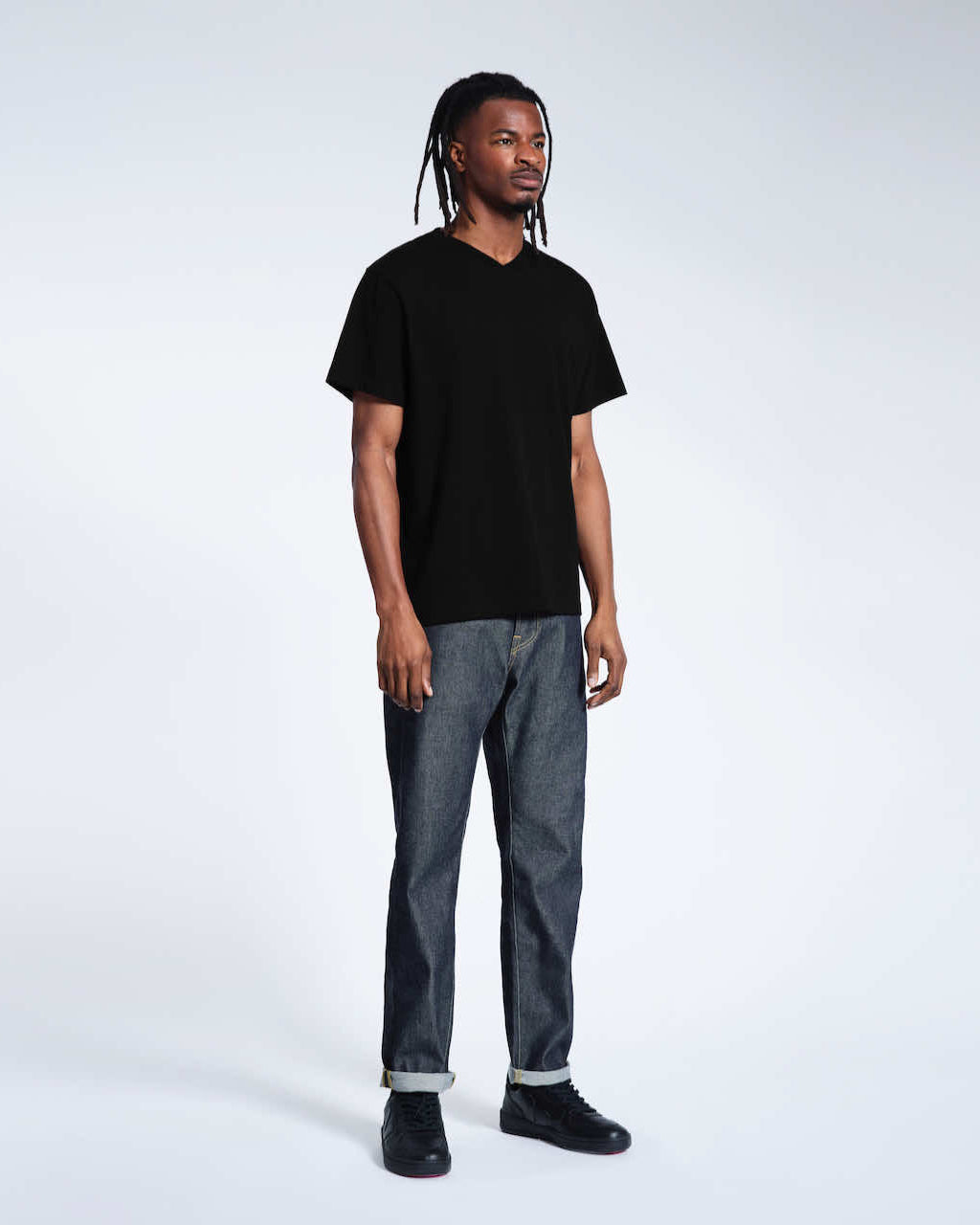 Oversized V-Neck T-Shirt