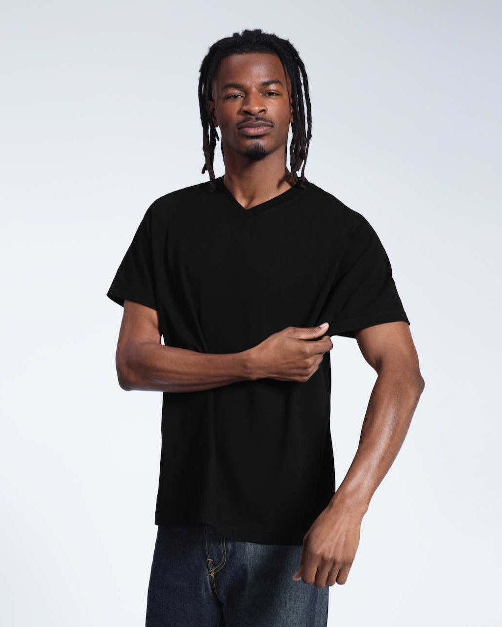 Oversized V-Neck T-Shirt