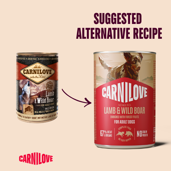 Carnilove Lamb & Wild Boar 400g