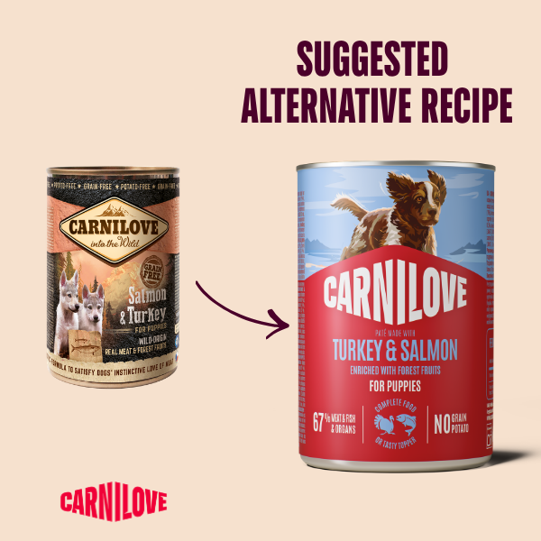 Carnilove Turkey & Salmon Puppy 400g