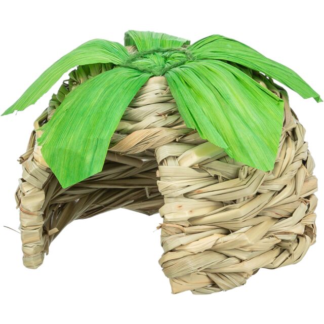 Trixie Grass House grass with maize leaves