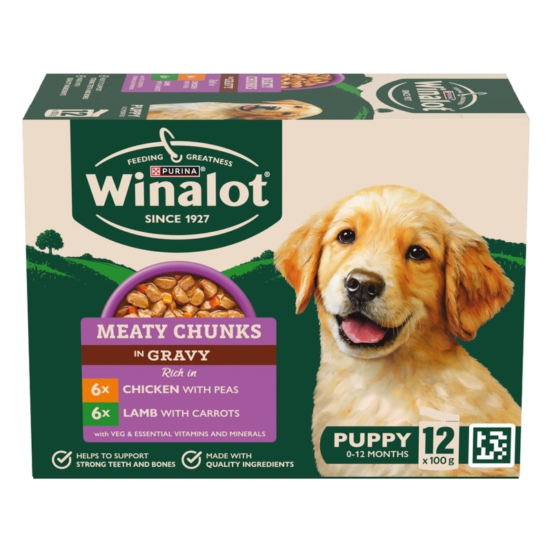 Winalot Puppy Meaty Chunks 100g