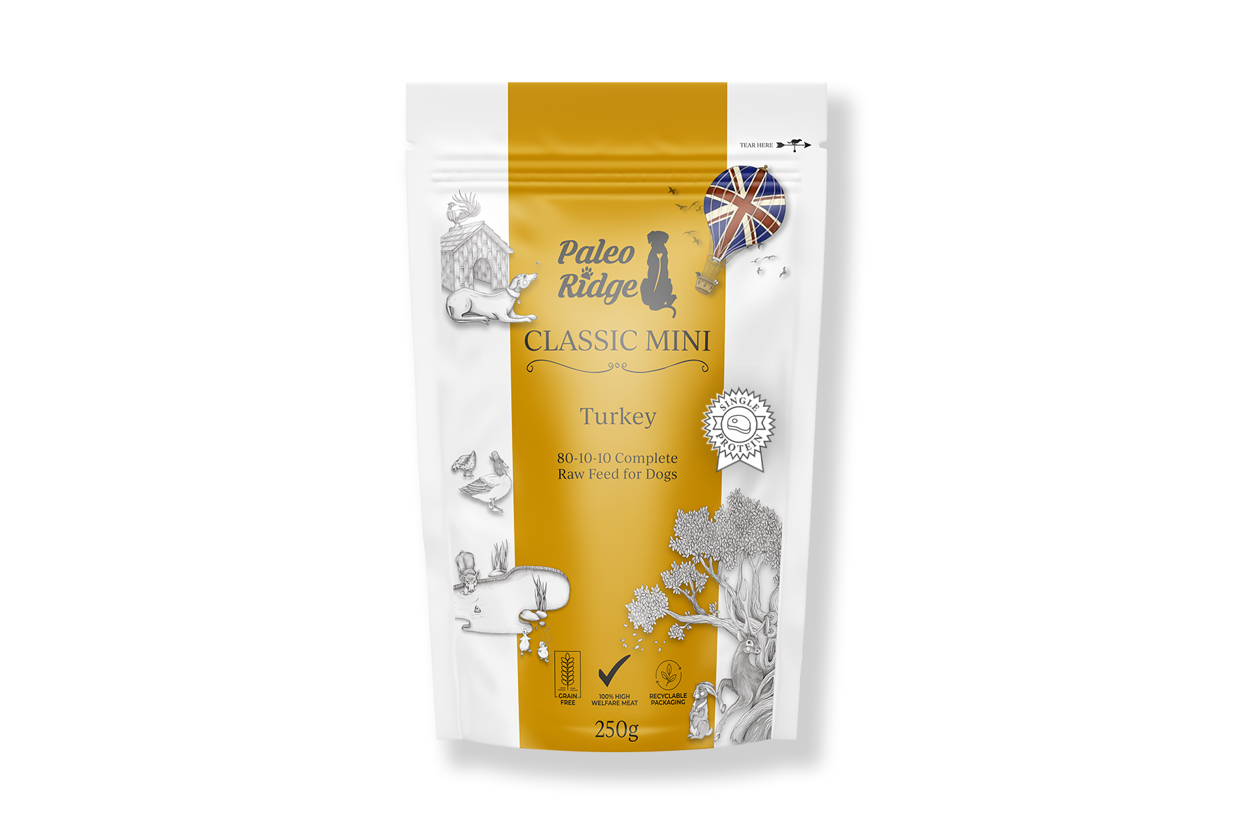 Paleo Ridge Classic Mini Turkey Complete 250g
