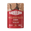 Carnilove Gravy Wild Boar with Chamomile Cat Pouch 85g