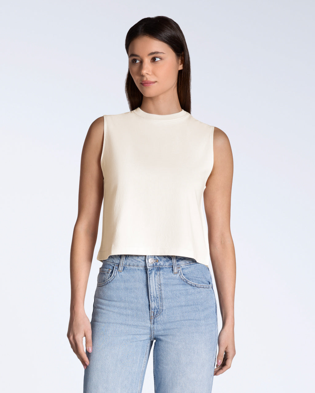 Crew Neck Tank Top