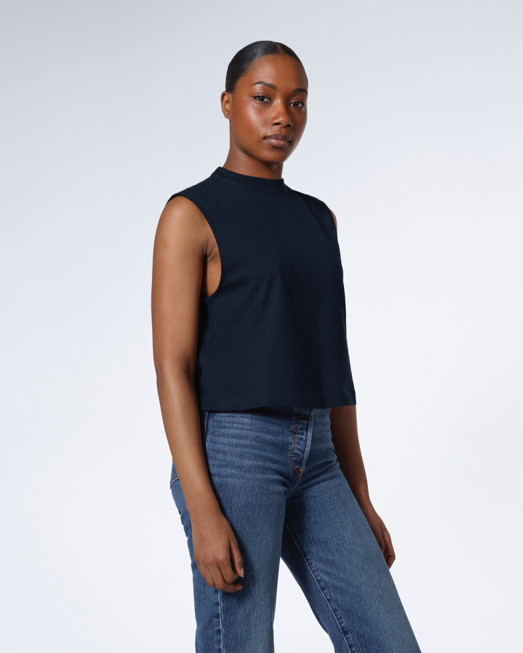 Crew Neck Tank Top