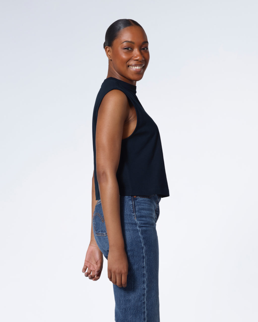 Crew Neck Tank Top