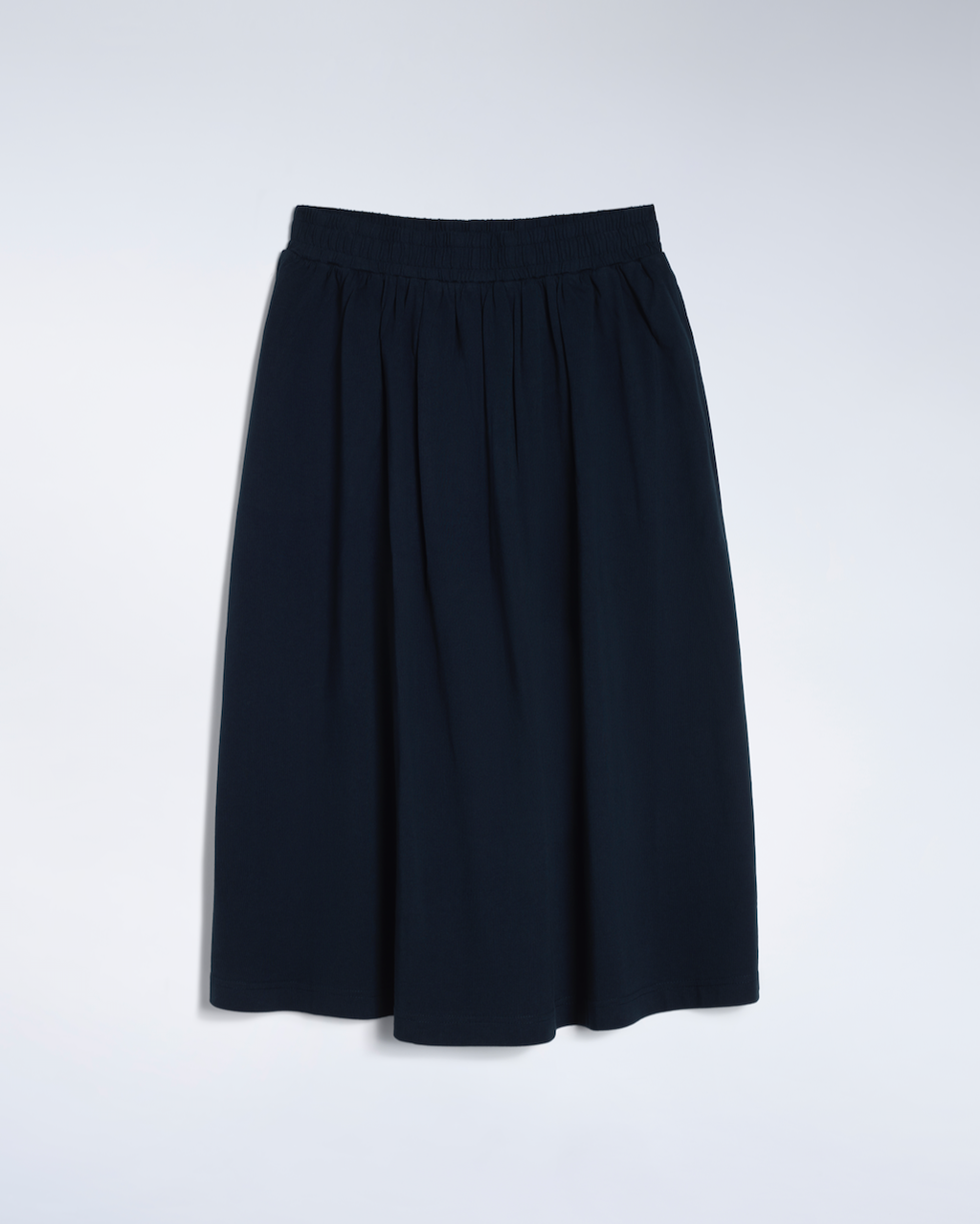 Gathered Midi Skirt