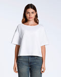 Wide Boat Neck T-Shirt