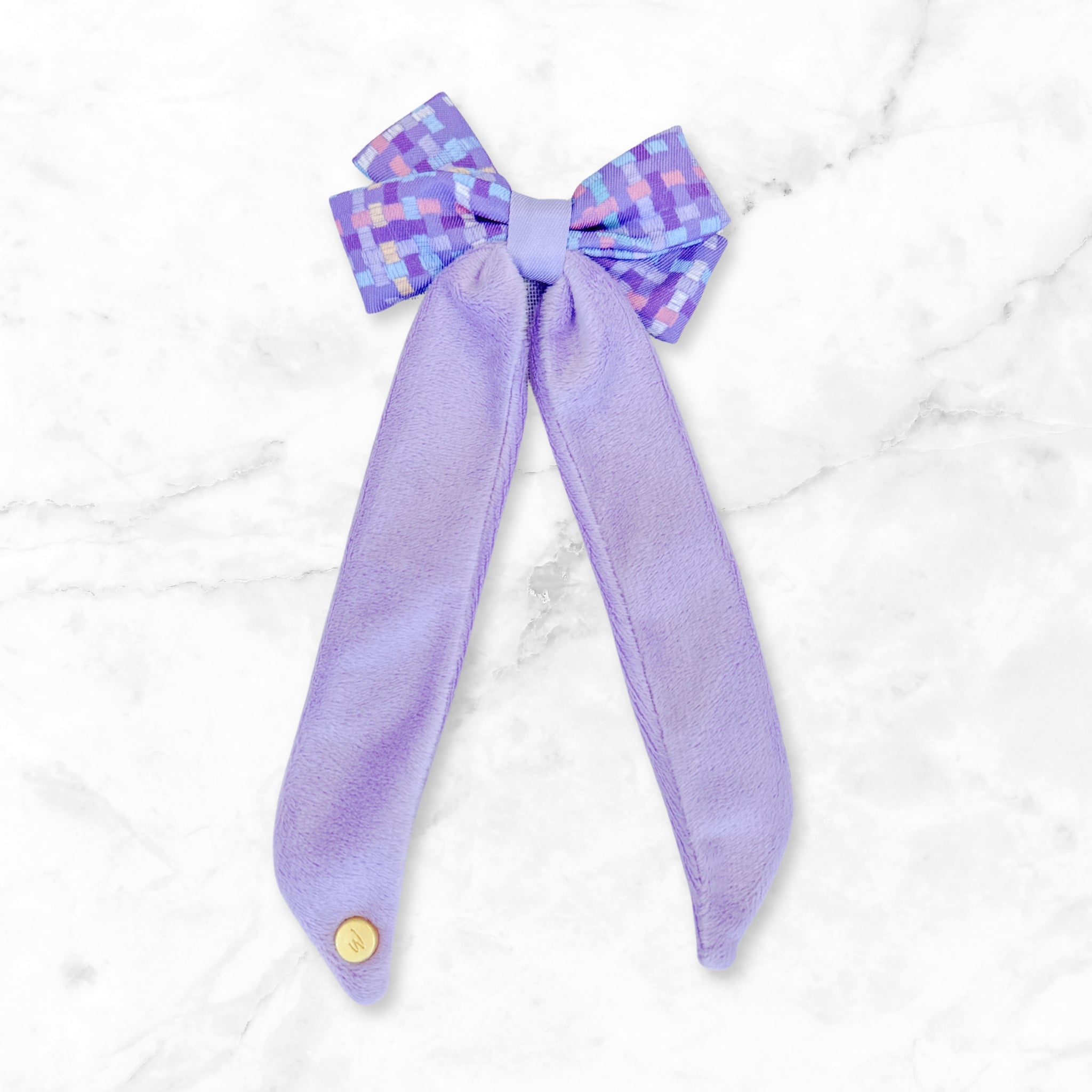 Bow Hair Clip: Belgravia Sugarplum