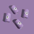 Adios Plastic Compstable Poo Bag Lilac 15''s