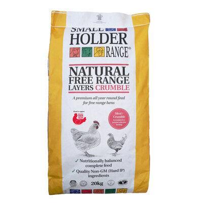Allen & Page Small Holder Range Natural Free Range Layers Crumble – 5kg / 20kg