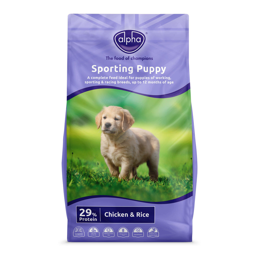 Alpha Puppy Sporting Chicken & Rice 15kg