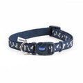 Ancol Collar & Lead Bone Blue