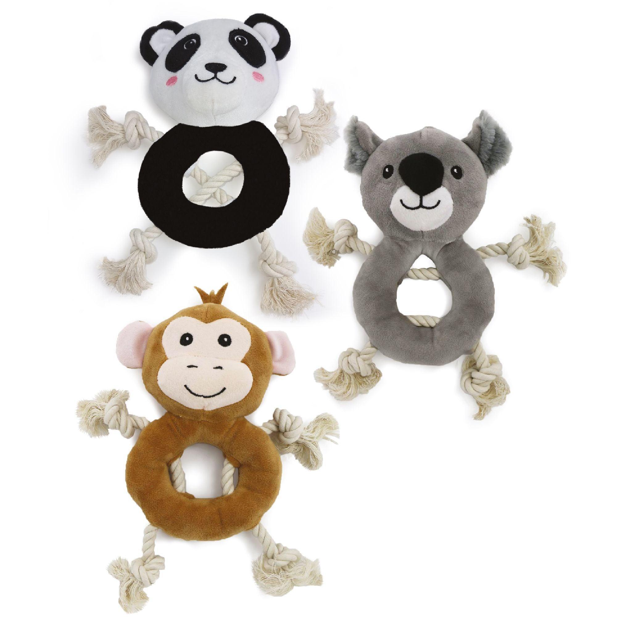 Ancol Koala Monkey&Panda Made From